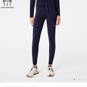 Figs High Waisted Women's Navy scrubs